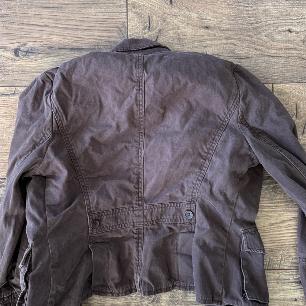 Express Chocolate Brown Jacket - Picture 6 of 6